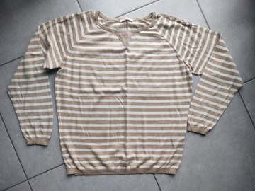 Bluzka paski Camaieu XL