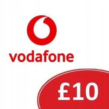 Doładowanie Vodafone 10 GBP kod Anglia UK