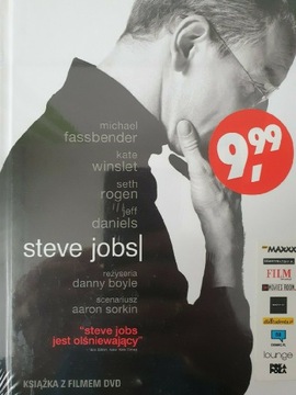 Steve Jobs DVD książka z filmem dvd