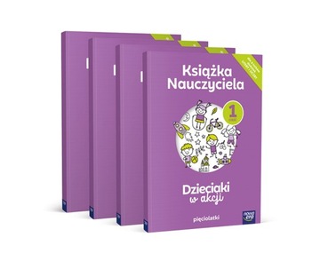 Dzieciaki w akcji 5-latki Książka nauczyciela 1-4