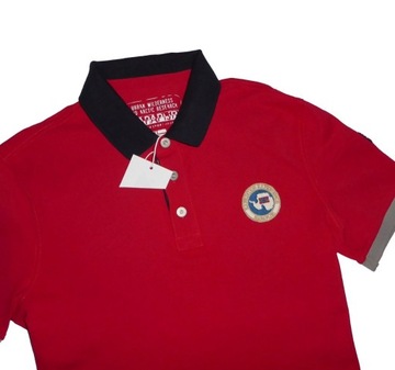 Koszulka NAPAPIJRI Expedition Polo Red / L