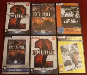 Battlefield 2, 1942, 2142, Bad Company - gry PC