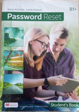 Password Reset B1+ podręcznik 