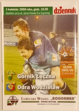 Ekstraklasa: Górnik Łęczna - Odra Wodzisław 2006