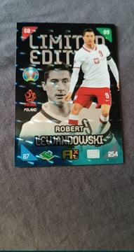 Karta UEFA euro 2020 Lewandowski limited edition 