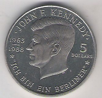 Niue 5 $ 1988 (olbrzymia)