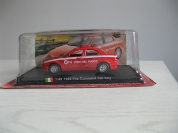 Alfa Romeo 156, straż pożarna, 1:43/Nowa
