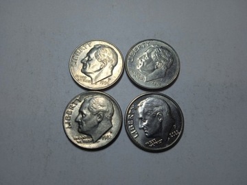 V/35  USA  10 CENTS 1982,96,2015,22