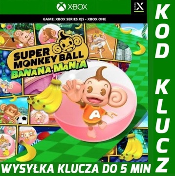 Super Monkey Ball Banana Mania XBOX 1 SERIES KLUCZ