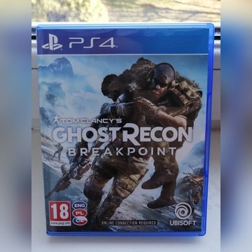 Gry na PlayStation 4 - Ghost recon breakpoint 