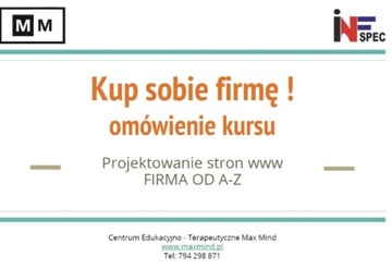  Kup sobie Firmę ! Kurs www cała firma od A-Z 