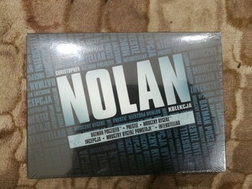 Nolan Kolekcja, nowy, folia, lektor PL, 6xDVD