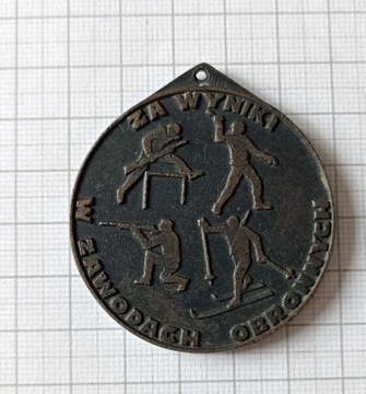 Medal ZA WYNIKI W ZAWODACH OBRONNYCH LOK