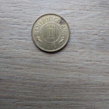 Gujana 1 cent 1970 stan III