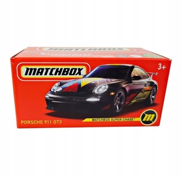 MATCHBOX PORSCHE 911 GT3 SUPER CHASE - NOWY! HFV77
