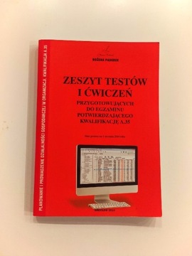 Bożena Padurek "Zeszyt testów i ćwiczeń" książka 