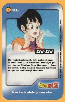 KARTA DRAGON BALL Z - CHIO - CHI-CHI