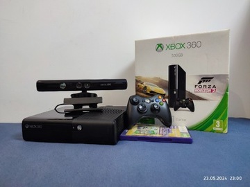 Xbox 360E 500GB + 49 gier + kinect