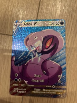 Karta Pokémon  Arbok V