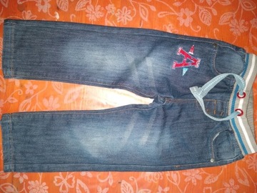 Spodnie jeansy 5 10 15 r. 104