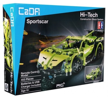 Klocki Cada Auto Sportowe R/C 453 elementy