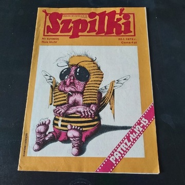 Czasopismo SZPILKI-I.1977r.,stara gazeta PRL