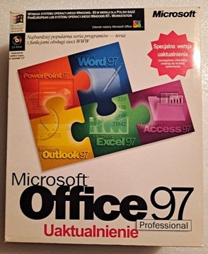 Kolekcja Retro PC Microsoft Office 97 komplet !!