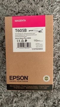 EPSON Stylus Pro 4800 tusz Magenta T605B