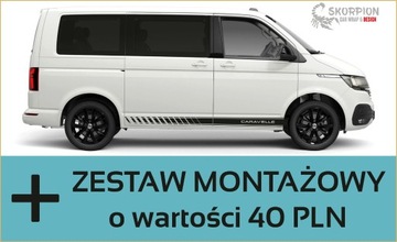 Naklejki VW T5 T6, 1 wzór, 10 wariantów