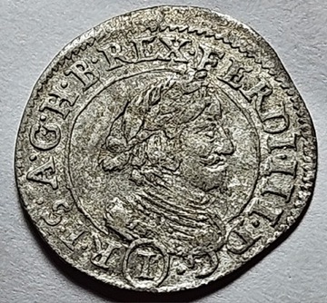 1 krajcar 1641 Ferdynand lll - Srebro 