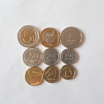 zestaw monet obiegowych z 2020 r - stan menniczy