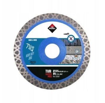 Tarcza diamentowa TVR 125 mm SUPERPRO RUBI 