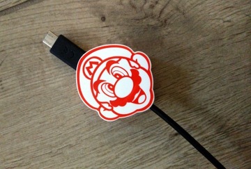 Osłona Osłonka na kabel USB Mario