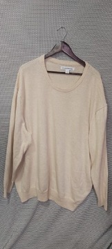 Sweter beżowy r. 4xl 