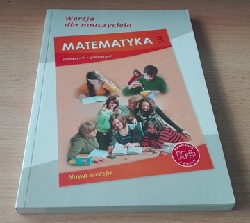 Matematyka z plusem dla nauczyciela podręcznik 3