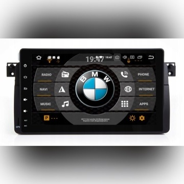 Radio 9" android 9.0 bmw e46 4gb 32gb wifi mp3 bt