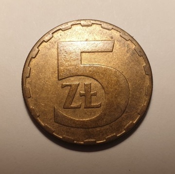 Polska - Moneta 5 zł 1988