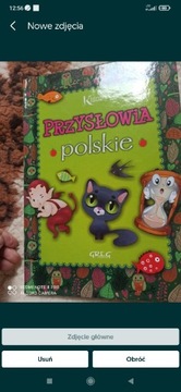 Książka przysłowia polskie dla dzieci nowa