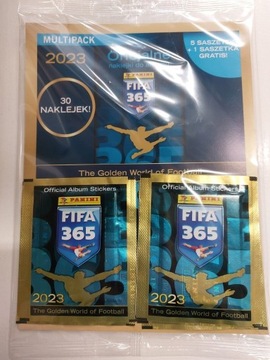 Fifa 365 2023 Multipak 5+1 Saszetek z naklejkami 