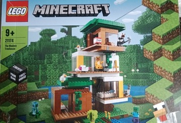 LEGO Minecraft 21174 - nowoczesny domek na drzewie 