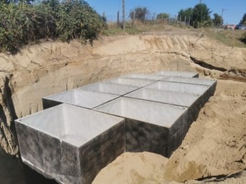 Szamba betonowe 8m3, zbiornik na deszczówkę szambo