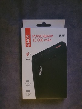 Power bank EMOS 10 000 mAh 18W