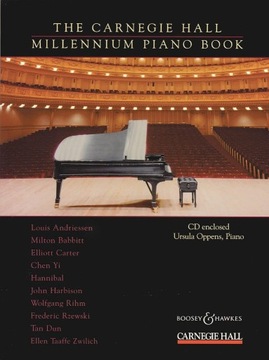 Carnegie Hall Millennium Piano Book na fortepian