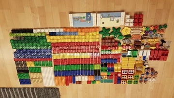 KLOCKI DUPLO WIELKI ZESTAW PONAD 460 SZTUK OKAZJA