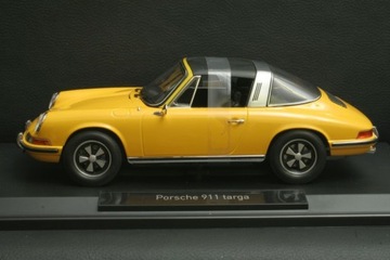 Porsche 911 E Targa 1969 Orange Norev 1:18