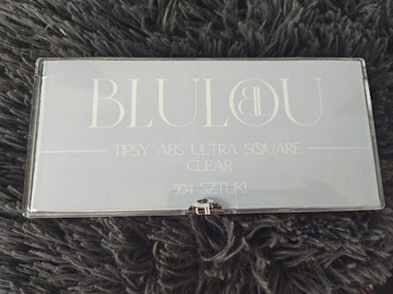 Tipsy ABS Ultra Square CLEAR 504 sztuki