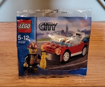 Lego City 30221 Wóz Strażacki saszetka z klockami
