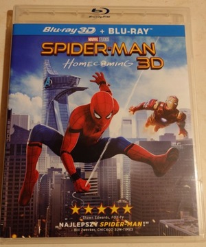 Spider-Man Homecoming 2d + 3d polski dubbing 