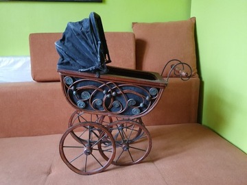 Wózek dla lalki, antyk