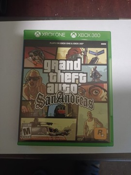 Gra GTA San Andreas na Xbox one 